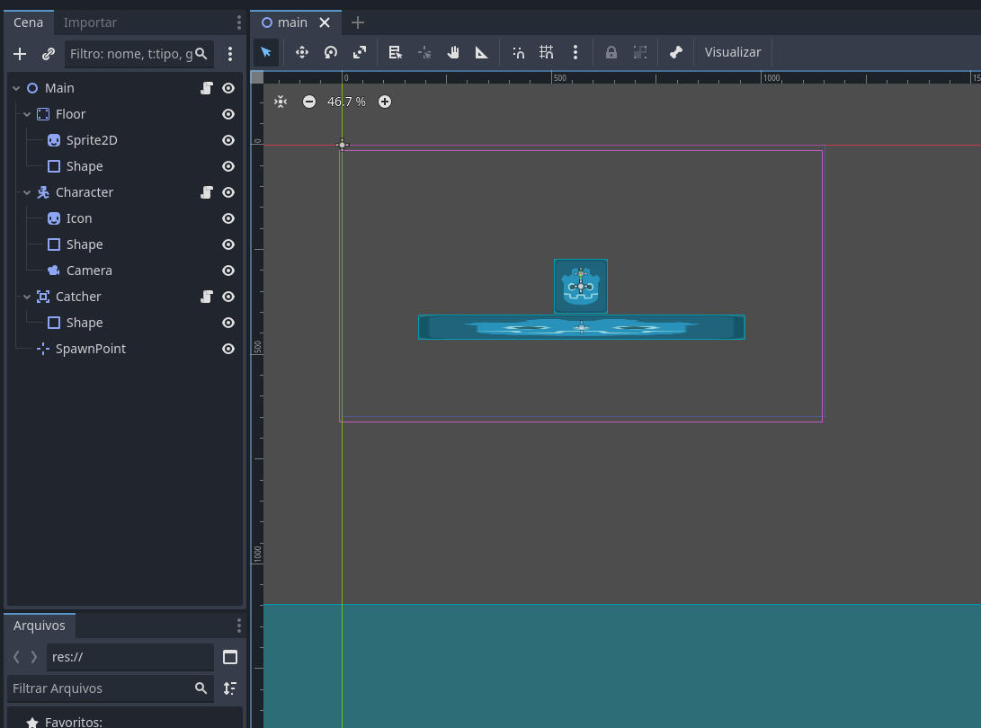 Imagem de exemplo com a cena construída conforme descrito no texto